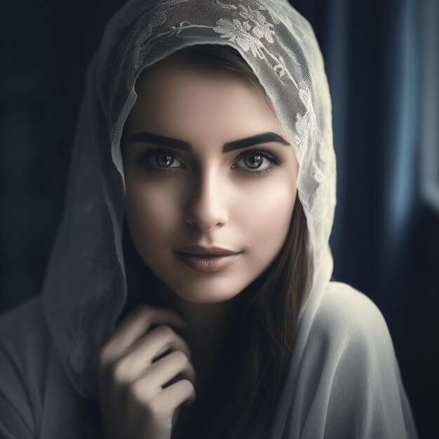 Photo modern muslim woman in hijab