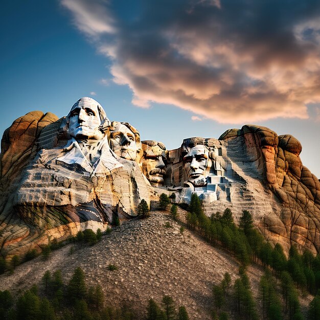 photo of Mount Rushmore in USA