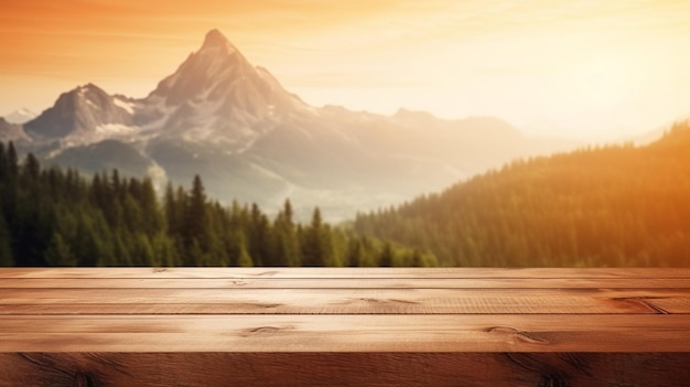 a photo of a mountain with a view of a mountain in the background.