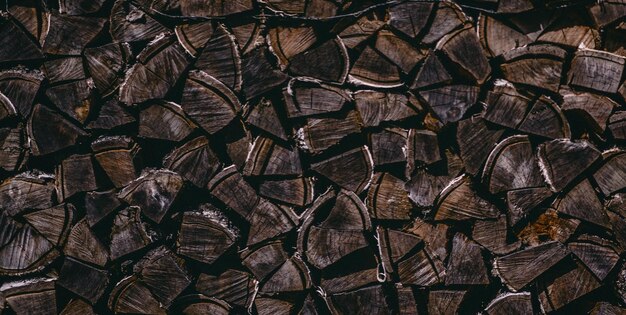 Photo photo of a natural textured wooden surface