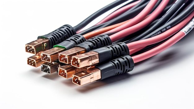 A photo of Network Cable Termination
