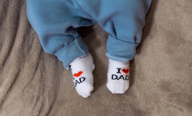新生児の足の写真