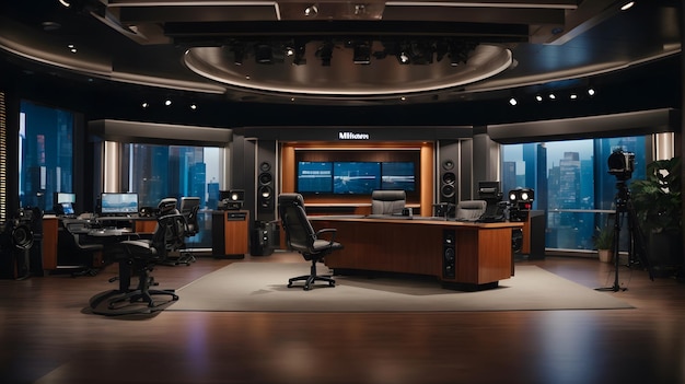 Photo photo of news room studio