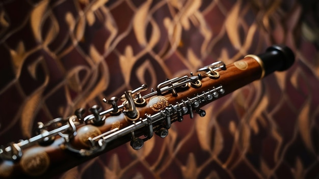 Photo oboe texture background wallpaper