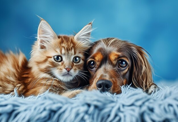 Фото Фотографии милых домашних кошек и собак
