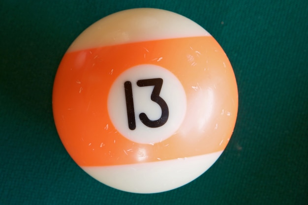 Бильярдный шар 13