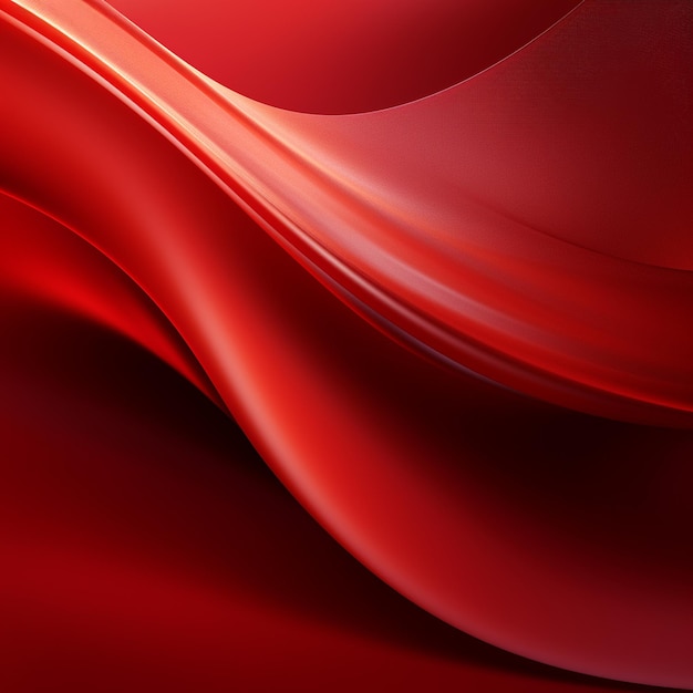 写真 赤い波の抽象的な背景の写真
