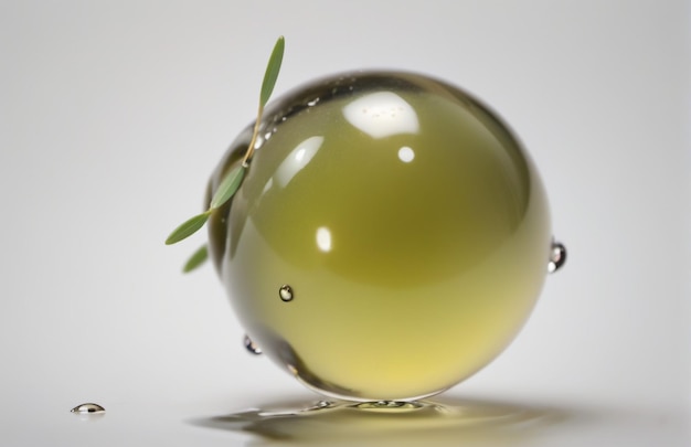 Photo photo of olive isolated on background