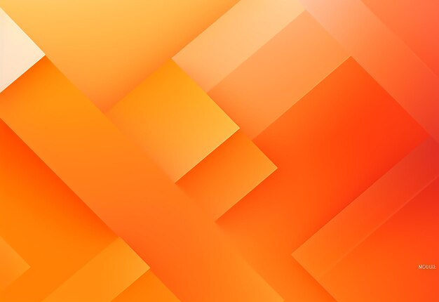 Photo of orange color vector background design with orange abstract lines and shapes