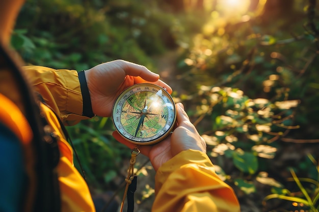 Foto foto di attrezzature per attività sportive di orientamento