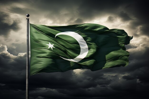 Photo of Pakistan flag photo