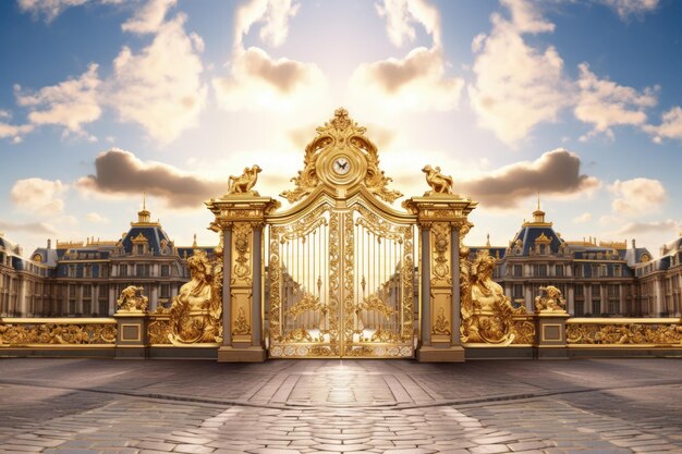 Photo of Palace of Versaille in Paris France