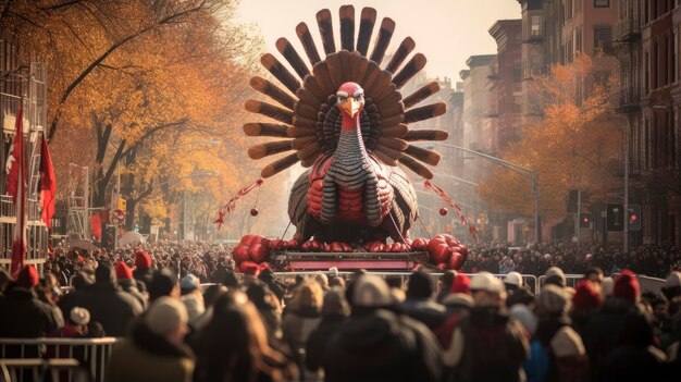 photo of parade gobble