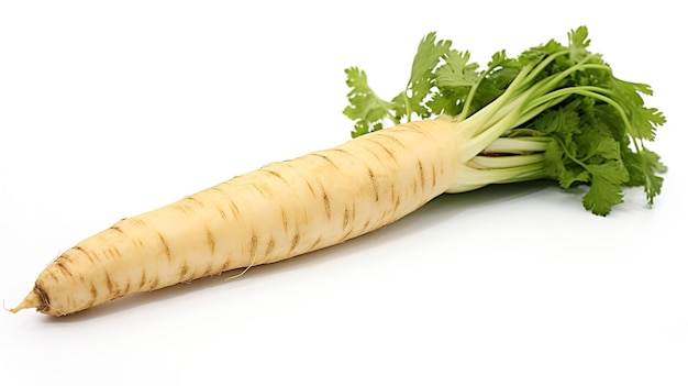 A photo of a parsnip full length photo