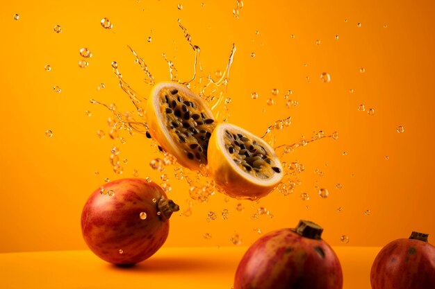 A photo of passionfruit