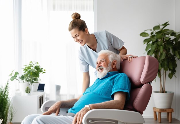 Foto foto delle cure mediche per la cura del paziente