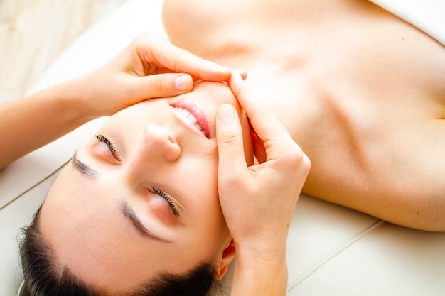 Photo of a patient in a cosmetology clinic