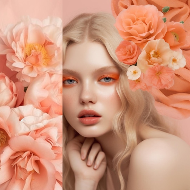 Photo of Peachy Blush Tones