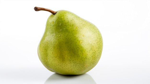 Photo photo of a pear isolated on the white background