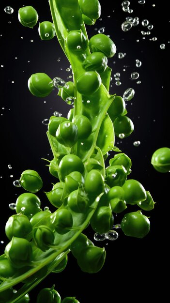 a photo of peas