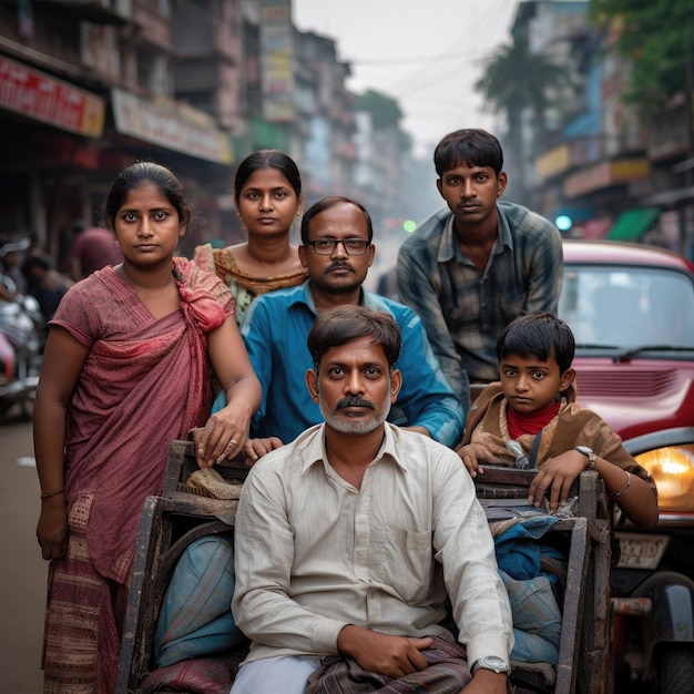 Photo of people in Kolkata