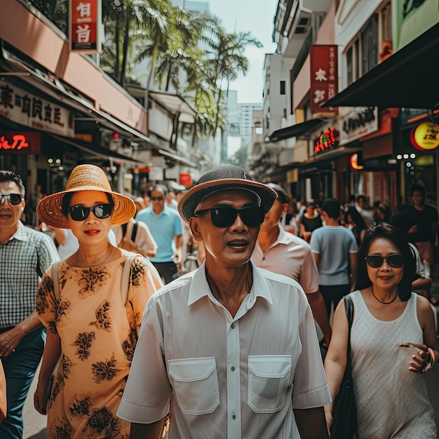 Photo of people in Singapore