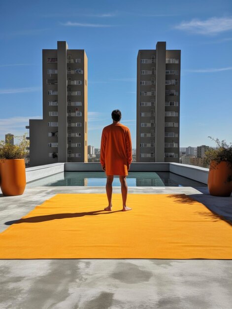 Photo of person doing yoga