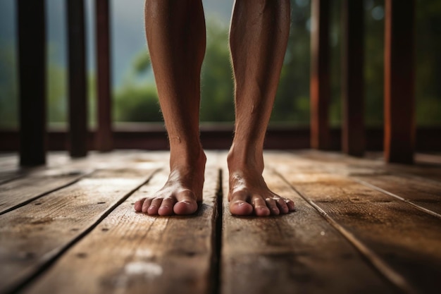 Photo of person doing yoga