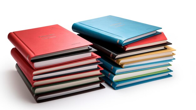 Photo a photo of personal training logbooks