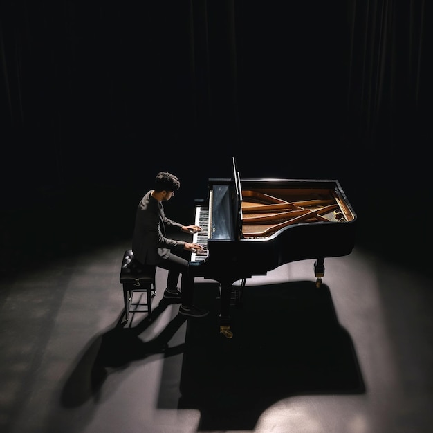 Photo photo of piano