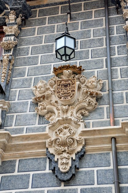 Photo Picture of a Beautiful Bas Relief Texture in Granada