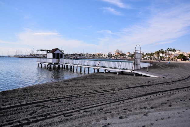 Photo Picture of the Beautiful Sand Ocean Beach