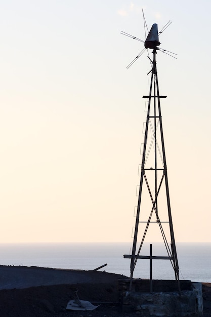 Photo Picture of a Classic Vintage Windmill Building