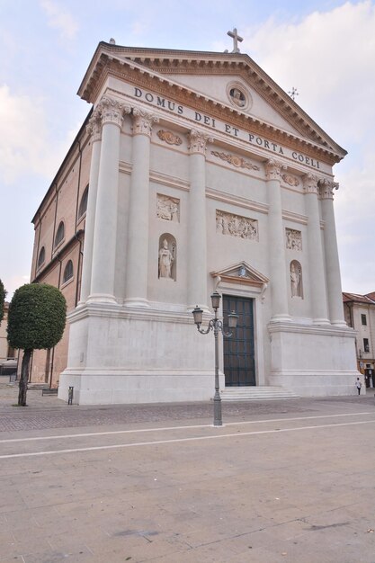 Foto foto immagine della città medievale cittadella padova italia