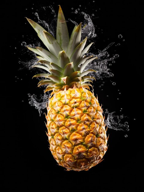 Foto una foto di ananas