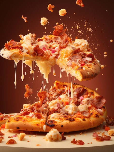 a photo of pizza