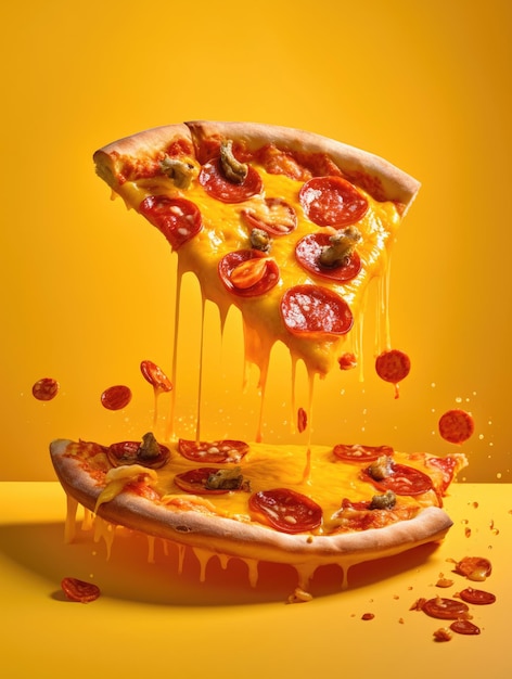 A photo of pizza