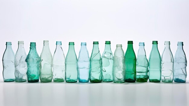 Фотография переработки пластиковых бутылок