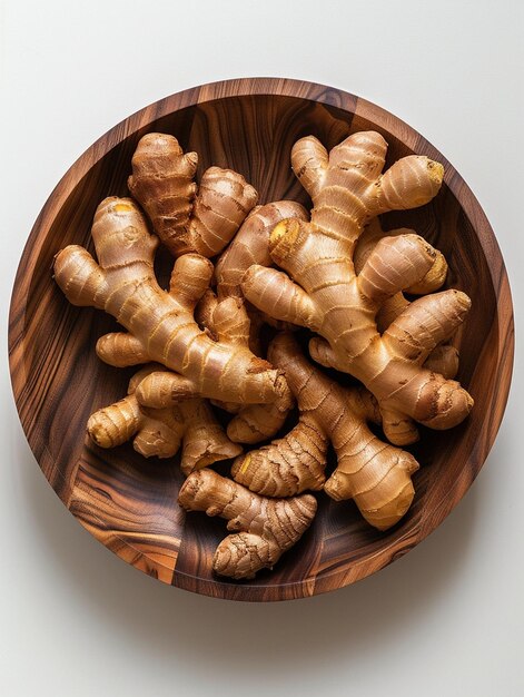 Photo of a plate of ginger