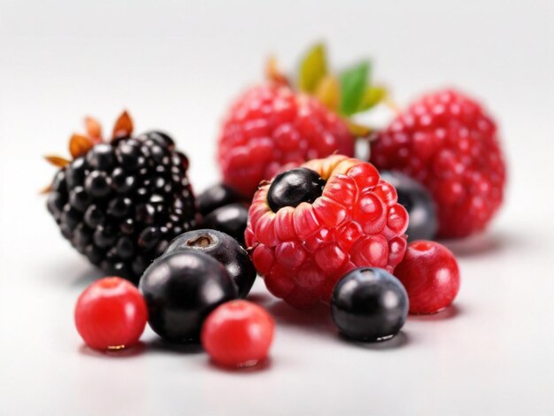 Photo png ripe berries isolated on white background