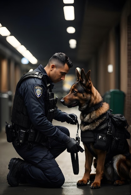 photo of police dog K9