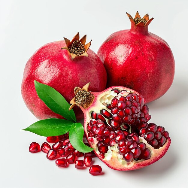 photo pomegranate seeds generator by ai