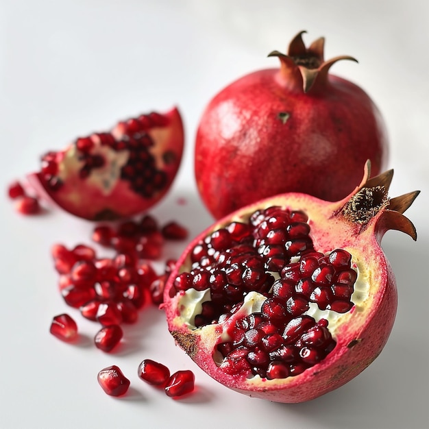 photo pomegranate seeds generator by ai