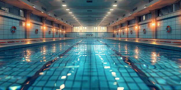 Photo photo portrait of aquatics facility manager