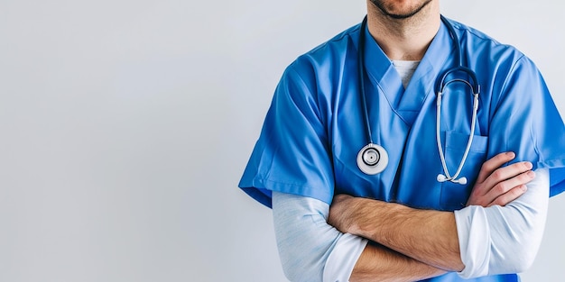 Photo portrait of healthcare professional representing medicine concept