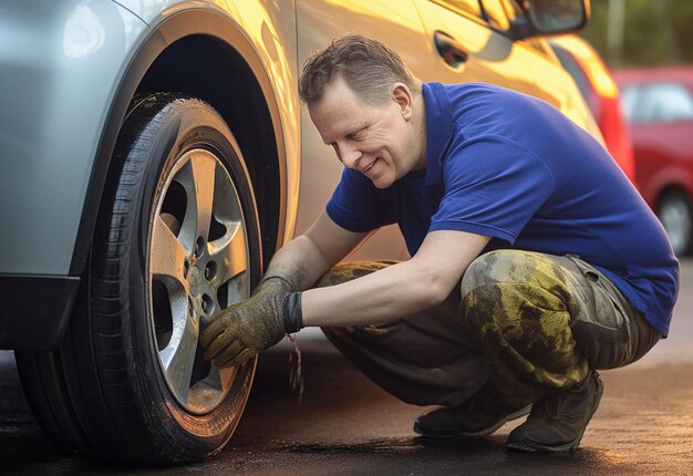 写真 人の写真 人の写真 家族の写真 子供の写真 洗車の掃除