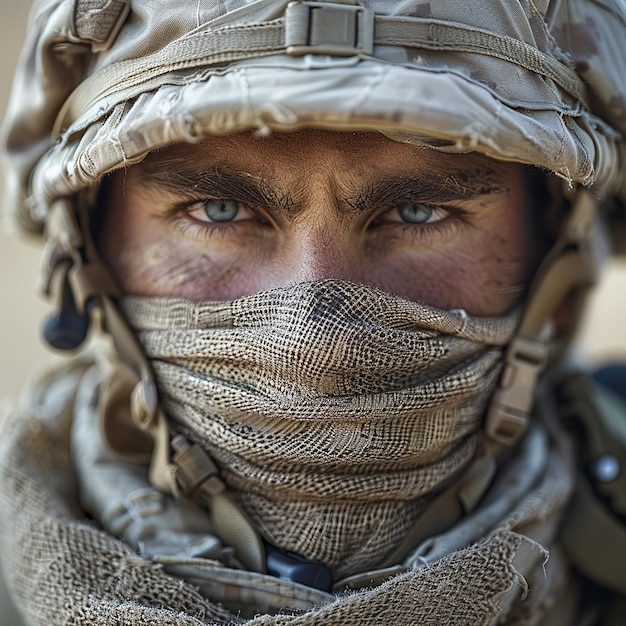 Photo portrait of a Security Contractor