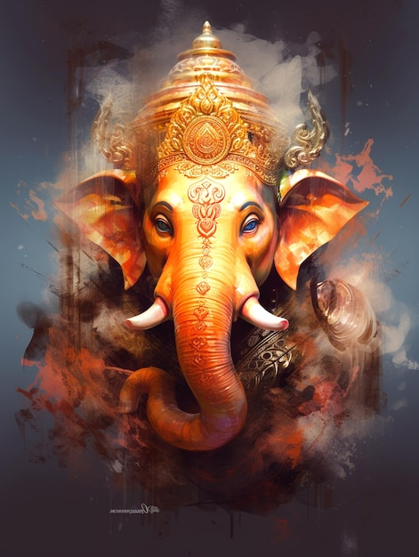 Photo portraying lord ganesha