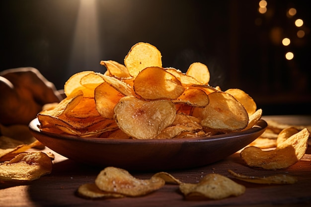 photo potato chips