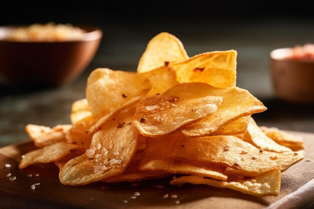 фото картофельные чипсы